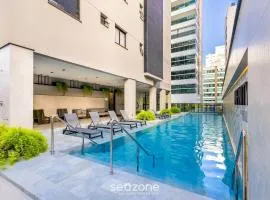 IFT - Ed. Infinity Tower Flat 350m da Meia Praia