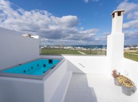 PURE WHITE 1BD house with amazing Sea Views in Naousa