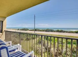 Ormond Beach Ocean-View Condo with Private Balcony!