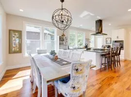 Modern Arch Cape Home Ocean View, Steps to Beach!