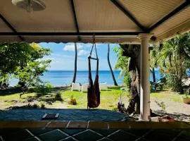 Bungalow enchanteur à Saint-Pierre avec vue sur la mer et jardin