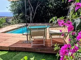 Flat with panoramic terrace and private pool mt5x3