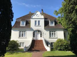 Villa Friedericia - Whg1、ヴィーク・アウフ・フェールのビーチ・ホテル