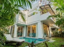 ELIVAAS Laguna Camellia - Luxe 4 BHK Villa Near Popular Beaches with Private Pool