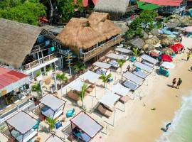 CG-4 Cabaña estilo glamping en isla baru con desayuno, aire acondicionado y Wifi, hotel v destinaci Barú