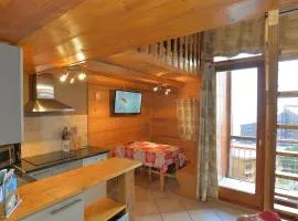 Studio Cabine Mezzanine 6 Pers. Arc 2000 - Balcon Calme - Accès Pistes & Navettes - Non-fumeur - FR-1-346-540