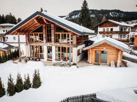 Chalet in Leutasch near Kreithlift Ski Resort, hotel in Leutasch