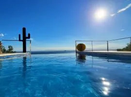 Villa Alco en Roses con vistas preciosas del mar AV-68