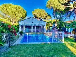 Chalet con piscina El Refugio de Venecia