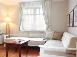 Haus am Park Wohnung Nr6, παραθεριστική κατοικία σε Spiekeroog