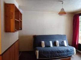2 pièces au pied des pistes, balcon, parking gratuit, proche commerces et ESF - FR-1-557-24