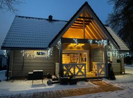 Namelis su pirtimi，位于考纳斯的乡村别墅