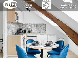 Le Grand Bleu - Wifi fibre/Linge/Accès cour