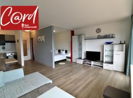 Apartment C46 "Valentine" im Haus Feldbergblick, Lenzkirch, Hochschwarzwaldkarte, Innenpool, Sauna, khách sạn ở Lenzkirch