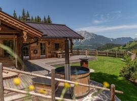 Almchalet zu Pruggern bey FeWo-PLAN STEP100, hotel v destinaci Pruggern