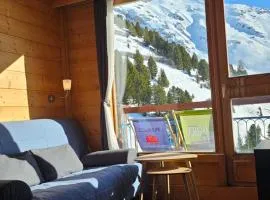 Appartement plein Sud "skis aux pieds"- South-facing "ski-in, ski-out" flat - Résidence Le Varet - Arc 2000 - 4 personnes