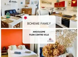 Maison de ville au Cœur d'Angoulême- 2 chambres-Wifi- Cosy - Idéal de 1 à 6 Personnes - conciergerie J&N