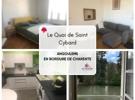 Le quai de Saint Cybard- Gare- BD- 4 pers