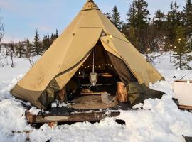 Tipi Mountain Camp, hotel v destinaci Sorsele