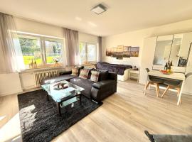 Viesnīca Gemütliches Apartment mit Blick ins Grüne nähe Messe pilsētā Mērbuša