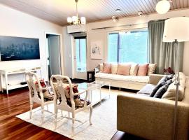 Nordic Villa with private sledding hill and fire pit