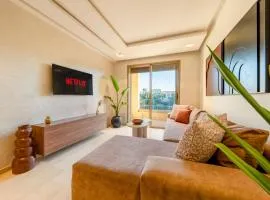 Appartement paisible avec piscine et près du Golf