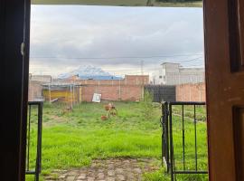 Casa familiar con vista al Chimborazo - Descubre Riobamba, vila v destinaci Riobamba