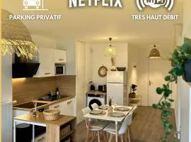 Le Cocon, proche centre-ville - Balcon - Parking