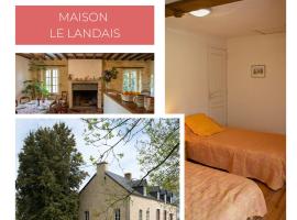 Maison Le Landais, hotel en Grandcamp-Maisy