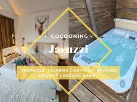 Le Chalet Champenois - Jacuzzi - Terrasse - Calme - Ciné Netflix