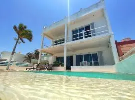 Casa junto a la playa en Chelem