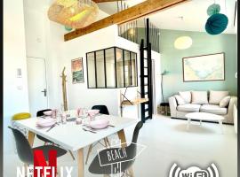 Blue Beach Les Sables d'Olonne, hotel in Les Sables-dʼOlonne