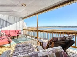 Piney Island Paradise - Waterfront with pier & patio!