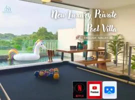 New Luxury Private Pool Villa Puchong up to 30 pax