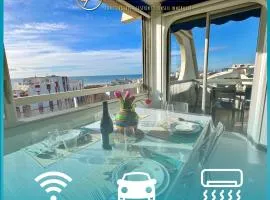 PGH N9- Vue Mer, 100m de la Plage & Parking Privé