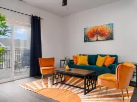 Radiant Vibes Spacious 2BR 2BA 2 King Beds Gym WFH