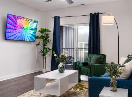 Verdant Retreat 2BR 2BA Spacious 2 KingBeds GymWFH, Hotel in Whitestown