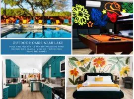 Heart of Lake Travis-Hot Tub&Pool-Black Light Room