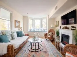 Best hotel alternative for big group, near train to NYC