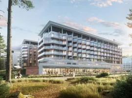 NOWY! Apartament Pinea113 z aneksem kuchennym, przy plaży, basen, sauna, garaż w cenie, 100m od głównej promenady