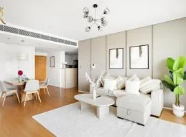 2BR Oasis in Al Muneera - Free Parking & Wi-Fi Near Al Muneera Beach Plaza