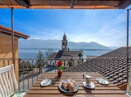 Red View Apartment - Happy Rentals, hotel v destinaci Ronco sopra Ascona