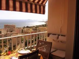 Helios grand studio terrasse panoramique magique