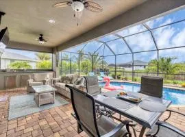 South Gulf Cove 3 Bedroom Canal Pool Home