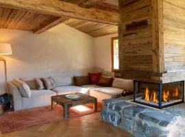 Modernes Chalet mit Sauna, Whirlpool und Bergblick