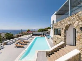Villa Infinium ONE, Sunset views 10' from Mykonos town!