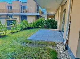Premium Apartment mit Garten nähe SCS