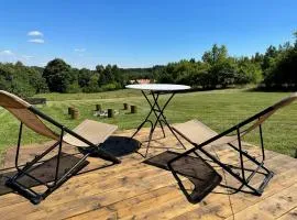 Glamping Návary s bazénem