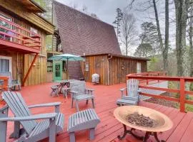 A-Frame Cabin with Spacious Yard in Tellico Plains!