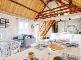 Chalet lumineux avec grand jardin et parking privé à Merville-Franceville-Plage - FR-1-788-55